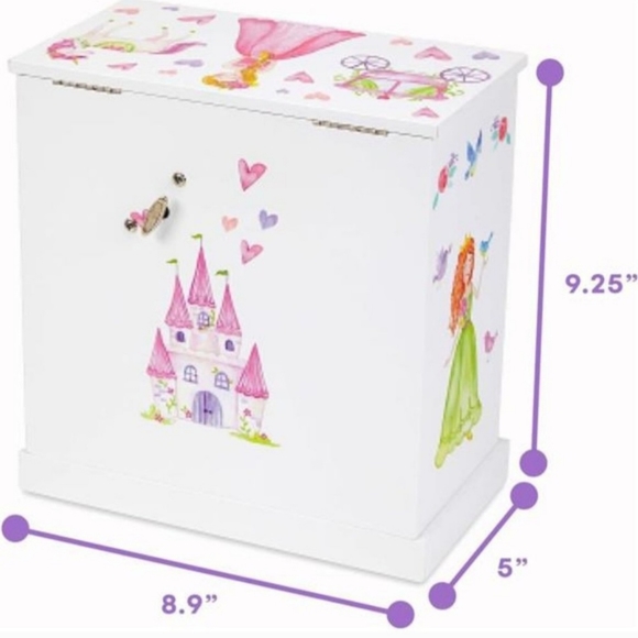 Jewelkeeper Fairy Princess Musical Jewelry Box Dance of the Sugar Plum Fairy NIB - Picture 2 of 12